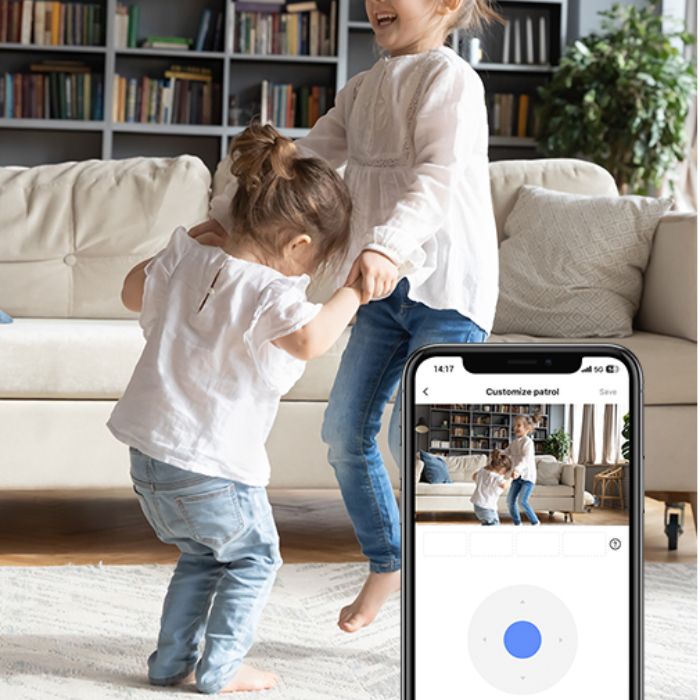 Cámara para interiores Ezviz TY1 Pro 1080p con WiFi THMICM4-4